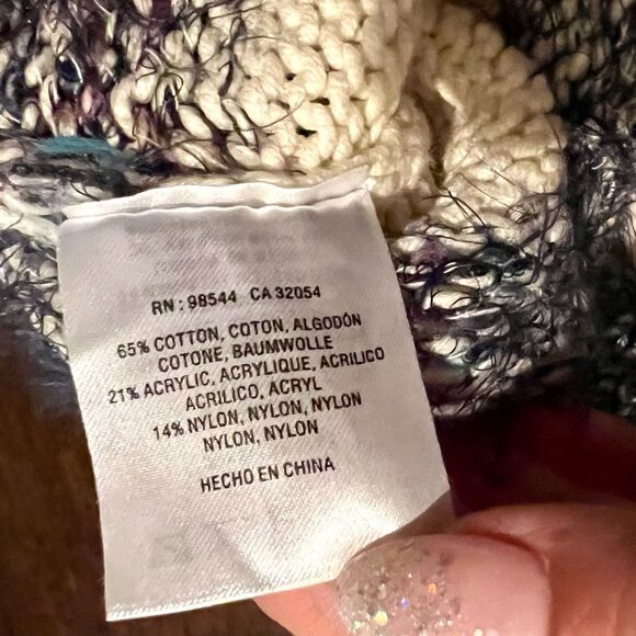 Tabitha Anthropologie Striped Eyelash Sweater - Picture 10 of 10